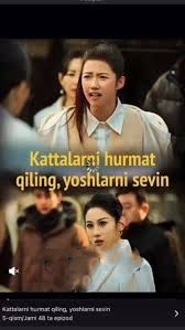 Kattalarni hurmat qiling Yoshlarni seving seiriali uzbek tilida Barcha qismlar 2025 HD skachat